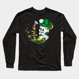 Cute st. patrick's day design Long Sleeve T-Shirt